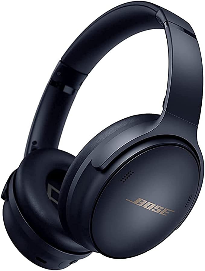 Bose QuietComfort 45 Bluetooth Wireless Noise Cancelling Headphones, Midnight Blue - Limited Edition