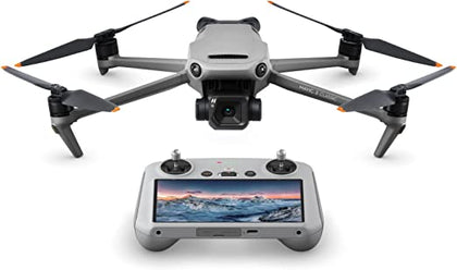 DJI Mavic 3 Classic (DJI RC) Fly More Combo - Drone with 4/3 CMOS Hasselblad Camera for Professionals, 5.1K HD Video, 46-Min Flight Time, Omnidirectional Obstacle Sensing, 15km Transmission Range
