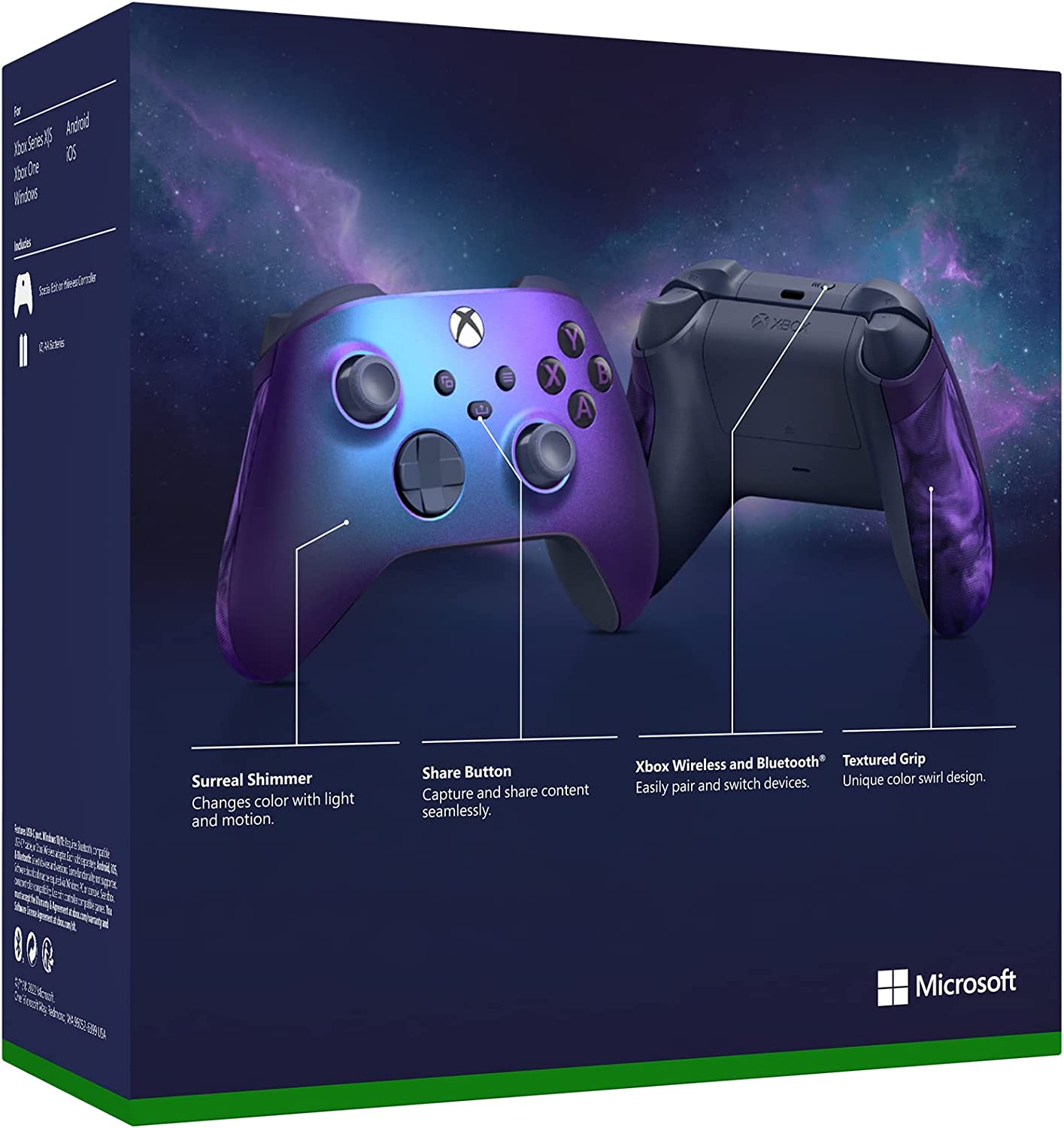 Microsoft Xbox Wireless Controller Stellar Shift Special Edition