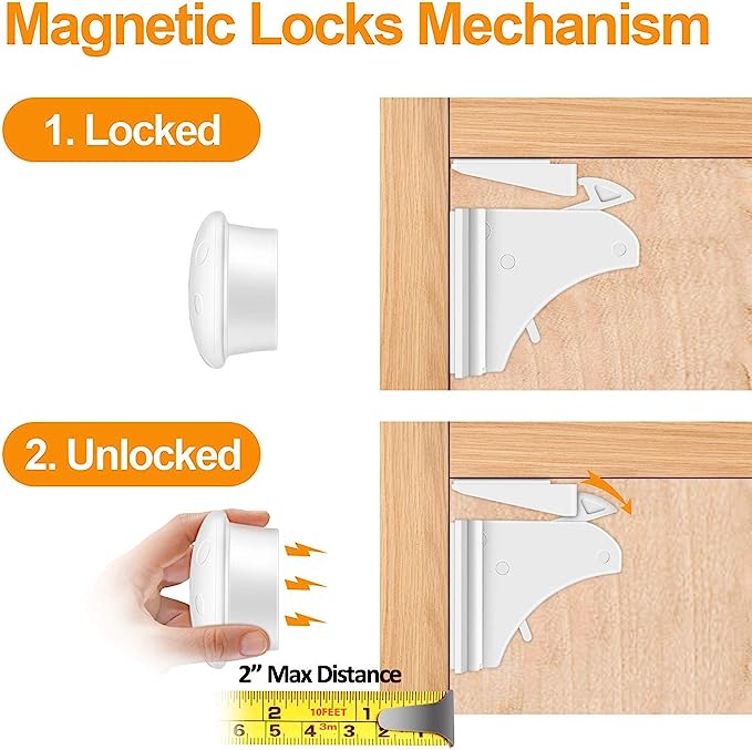Babyguard Safety Magnetic Locks