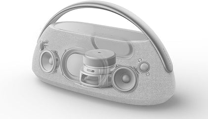 Harman Kardon Go + Play 3 Portable Bluetooth Speaker, Grey