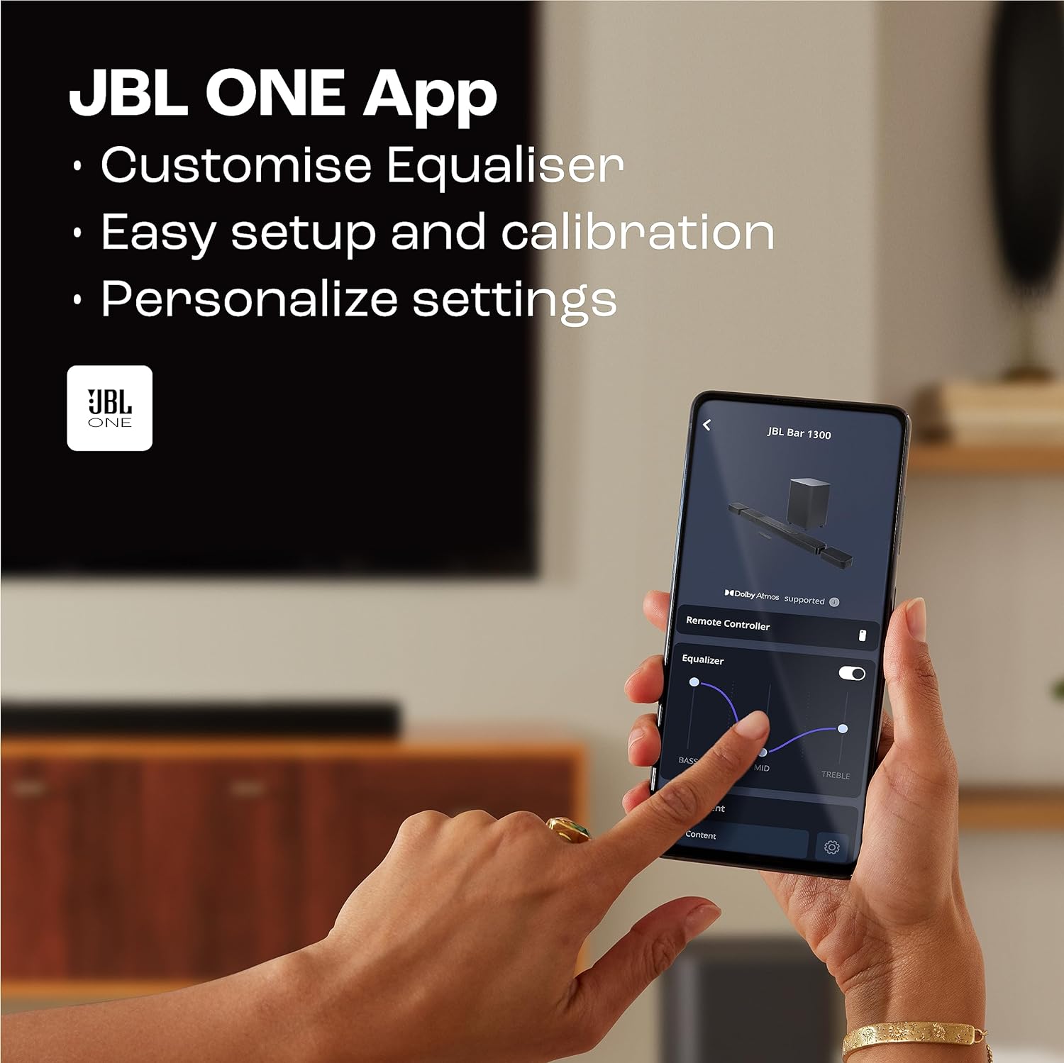 JBL Bar 1300, 11.1.4 Channel Truly Wireless Soundbar Wireless Subwoofer
