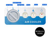 Hoco portable water evaporative air cooler