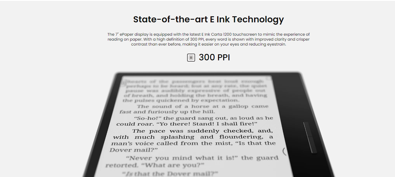 7" BOOX Page 3GB+32GB E-Ink Tablet