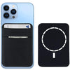 Slim Double Pocket Elastic Magnetic Card Wallet For iPhone 12 13 14 Pro Max