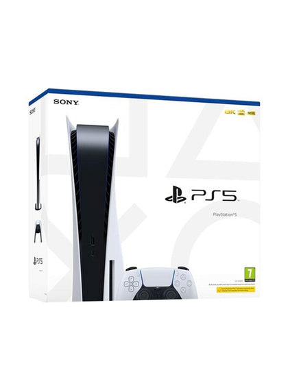 Sony PlayStation 5 Disc Edition TRA Specs Console With Dual Controller - White