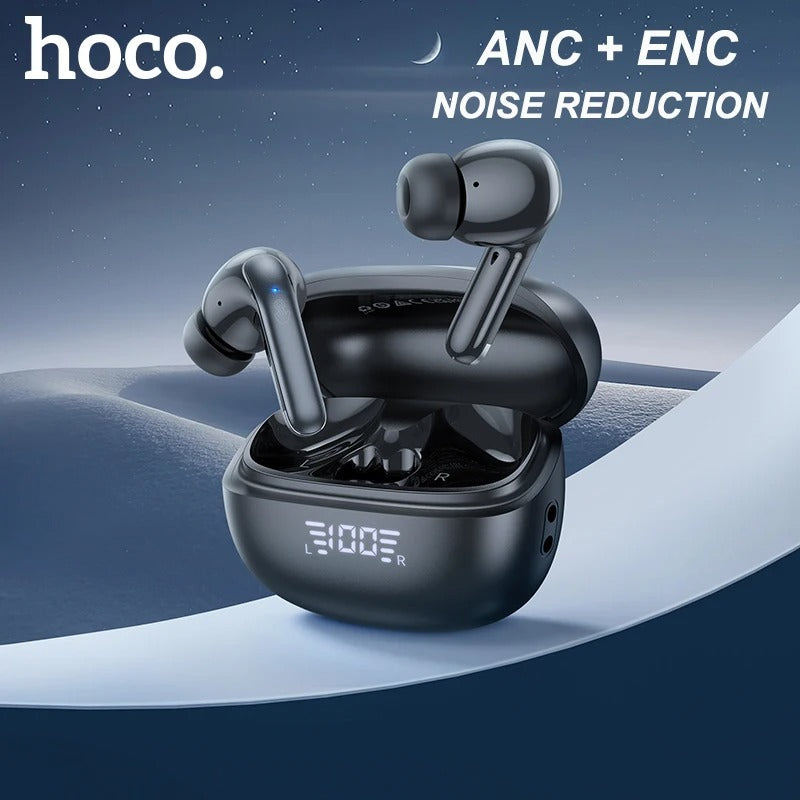 Hoco EQ5 Wireless headset with Bluetooth 5.3, ANC+ENC noise reduction