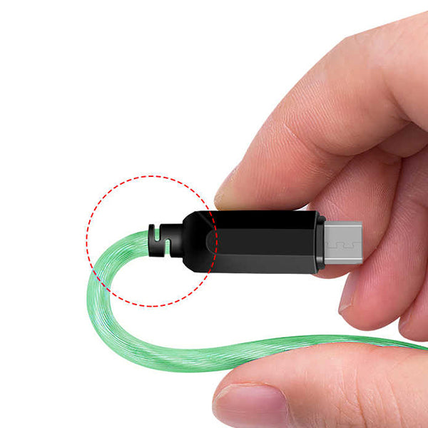 Glowing Micro-USB Cable